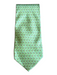 Salvatore Ferragamo Green & Multi Silk All Over Print Men's Ties Green & Multi
