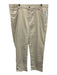 Hiltl Size 40 Beige Cotton Zip Fly Men's Pants Beige / 40