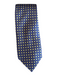 Sid Mashburn Navy Blue & Multi Silk Flowers Men's Ties Navy Blue & Multi