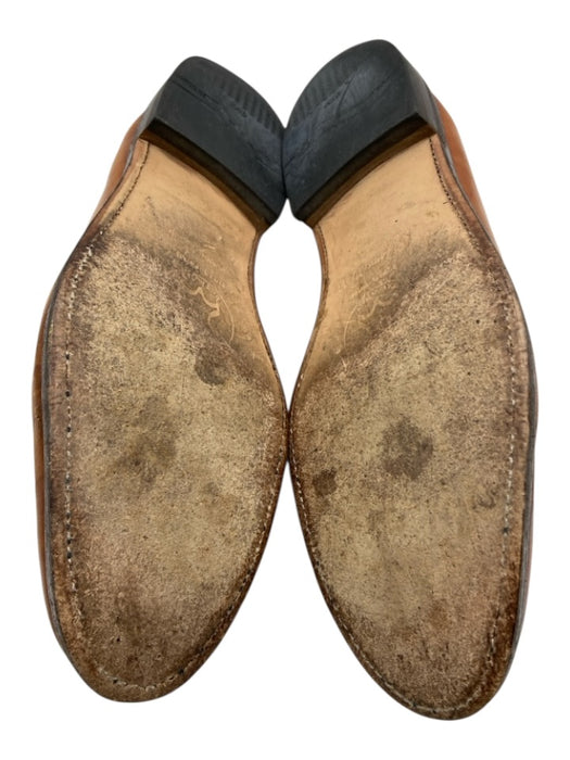 Allen Edmonds Shoe Size 11B Brown Leather Solid Dress Loafer Men's Shoes Brown / 11B