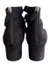 Chanel Shoe Size 40 Black Suede Silver Logo Interlocking CC Gladiator Shoes Black / 40