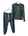 Vuori Size S Green Polyester Blend Front Zip Hoodie Jogger Athletic Set Green / S