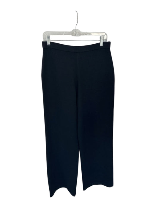 St. John Collection Size 10 Black Knit Elastic Waist Pants Black / 10