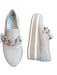 Dolce Vita Shoe Size 7 Taupe Suede Platform Chain Loafers Taupe / 7