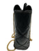 Tory Burch Black Leather Quilted Chain Strap shoulder bag Bag Black / S/M
