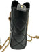Tory Burch Black Leather Quilted Chain Strap shoulder bag Bag Black / S/M
