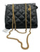 Tory Burch Black Leather Quilted Chain Strap shoulder bag Bag Black / S/M