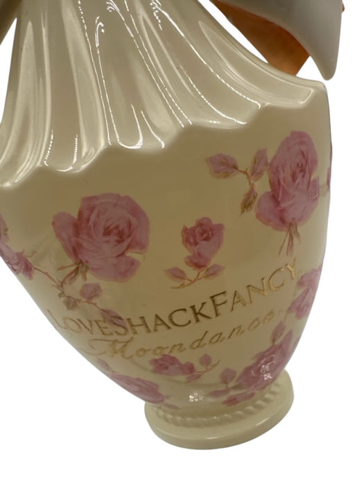 Loveshackfancy Cream & pink Glass Bows Floral Perfume Cream & pink