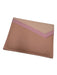 Tiffany & Co. Pink Multi Leather Card Holder Wallets Pink Multi