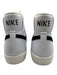 Nike Shoe Size 9 White & Black Leather Solid High Top Men's Shoes White & Black / 9