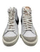Nike Shoe Size 9 White & Black Leather Solid High Top Men's Shoes White & Black / 9