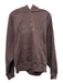 Essentials Brown Cotton Solid Hoodie Men's Hoodie Brown / S