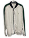 Lacoste NWT Size 4XL White & Navy Synthetic Solid Zip UP Athleisure Men's Jacket White & Navy / 4XL