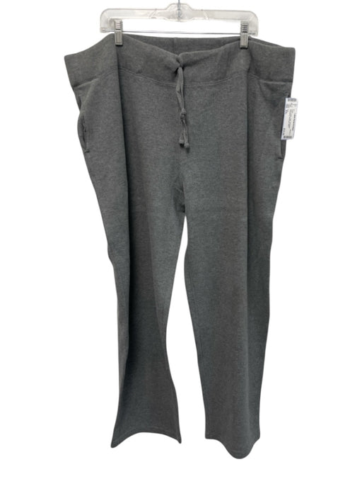 Polo Size XXL Gray Cotton Solid Sweatpant Drawstring Men's Pants Gray / XXL