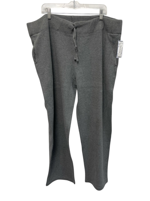 Polo Size XXL Gray Cotton Solid Sweatpant Drawstring Men's Pants Gray / XXL