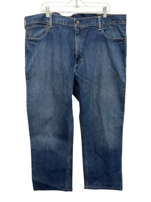 Polo Size 42 medium dark wash Cotton Solid Jean Men's Pants medium dark wash / 42