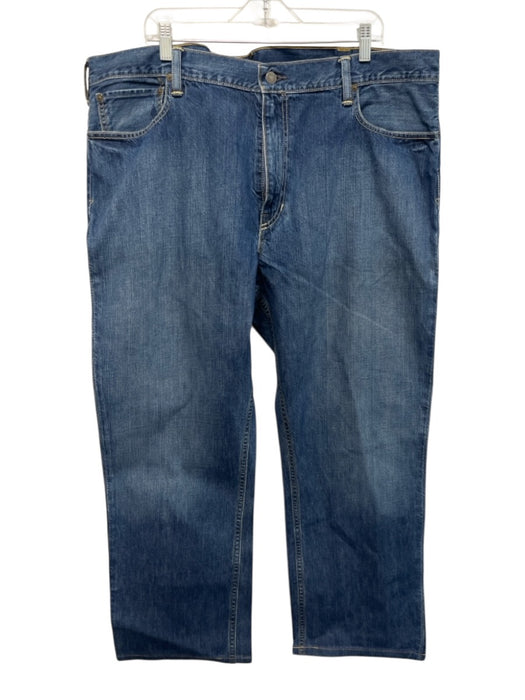 Polo Size 42 medium dark wash Cotton Solid Jean Men's Pants medium dark wash / 42