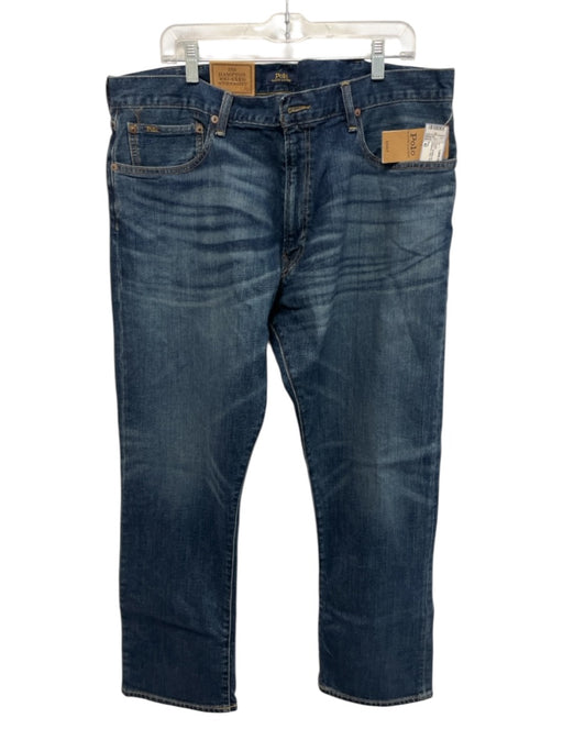 Polo NWT Size 40 medium dark wash Cotton Washed Jean Men's Pants medium dark wash / 40