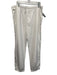 Lacoste Size 4XL White Synthetic Solid Athletic Jogger Men's Pants White / 4XL