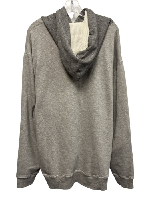 Polo NWT Size XXL Gray Cotton Solid Hoodie Men's Jacket Gray / XXL