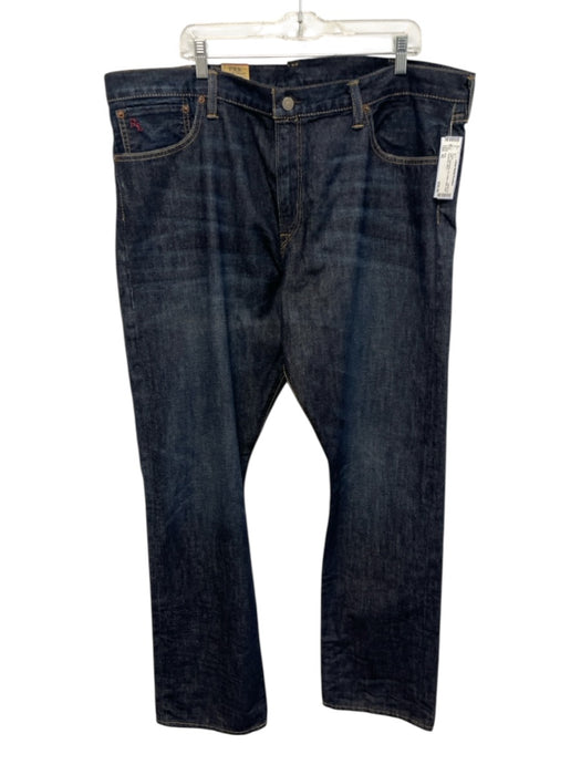 Polo NWT Size 42 Dark Wash Cotton Solid Jean Men's Pants Dark Wash / 42