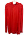 Polo Size XLT Red Cotton Solid Hoodie Men's Long Sleeve Shirt Red / XLT