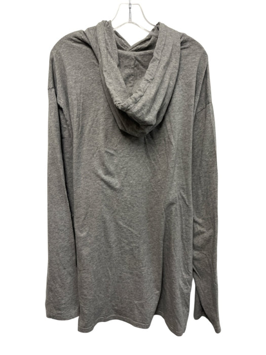 Polo Size XLT Gray Cotton Heathered Hoodie Men's Long Sleeve Shirt Gray / XLT