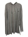 Polo Size XLT Gray Cotton Heathered Hoodie Men's Long Sleeve Shirt Gray / XLT