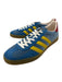 Adidas x Gucci Shoe Size 13.5 NWT Blue Velour Solid Sneaker Men's Shoes Blue / 13.5