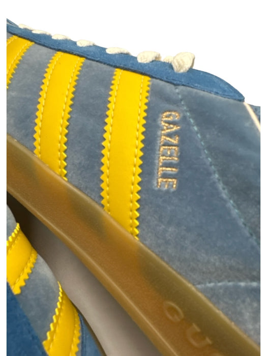Adidas x Gucci Shoe Size 13.5 NWT Blue Velour Solid Sneaker Men's Shoes Blue / 13.5