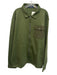 Polo NWT Size XXL Olive Green Cotton Blend Solid Sweatshirt Zip Up Men's Jacket Olive Green / XXL