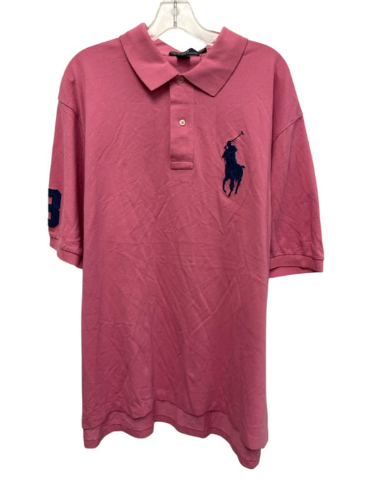 Polo NWT Size XXL Pink Cotton Solid Polo Men's Short Sleeve Pink / XXL