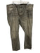 Polo Size 42 Gray Cotton Washed Jean Men's Pants Gray / 42
