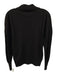 J Crew Size S Black Cashmere Long Sleeve Ribbed Detail Turtle Neck Sweater Black / S