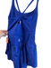 FP Movement Size S Blue Polyamide Blend Built in Shorts Cut Out Detail Romper Blue / S