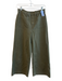 Point Sur Size 27T Army Green Cotton Blend High Rise Zip Fly 4 Pocket Pants Army Green / 27T