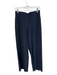Athleta Size S Navy Nylon & Spandex Elastic Waist High Rise Side Pocket Pants Navy / S