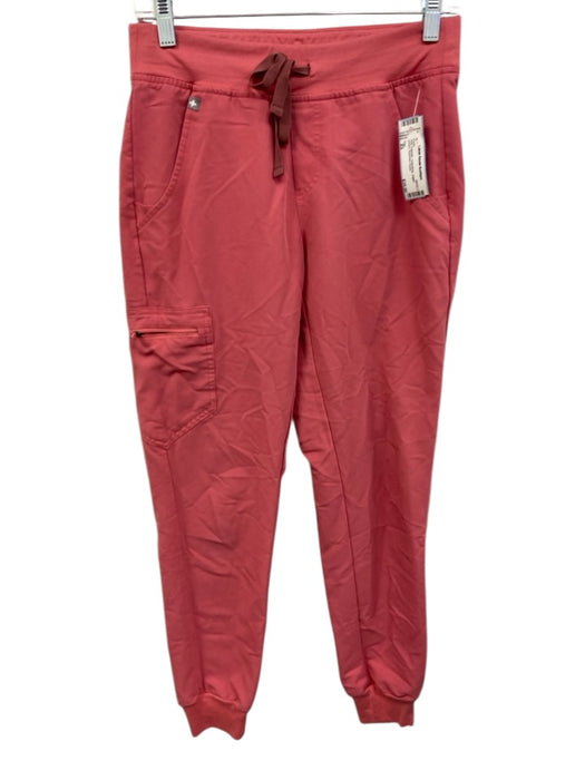 Figs Size XS Pink Polyester Drawstring Jogger pocket Pants Pink / XS