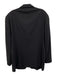 Armani Navy Blue Wool Solid 3 button Men's Blazer Navy Blue / 44r