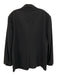 Theory Black Synthetic Solid 2 Button Men's Blazer Black / 44