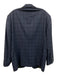 Peter Millar Blue Wool Plaid 2 Button Men's Blazer Blue / 44r