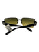 Chanel Black Acetate Case Inc. Sunglasses Black