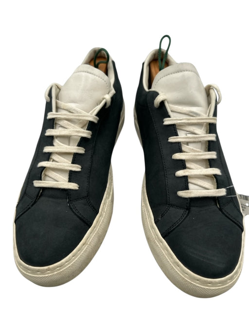 Common Projects Shoe Size Est 9 AS IS Navy & White Leather Solid Sneaker Shoes Navy & White / Est 9