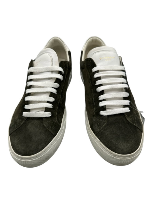 Givenchy Shoe Size 42 Olive Green Suede Solid Sneaker Men's Shoes Olive Green / 42