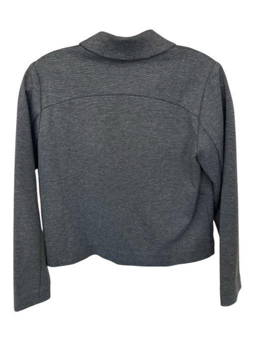 Ministry of Supply Size 00 Gray Polyester Blend Long Sleeve Heathered Jacket Gray / 00