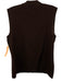 St. John Size P Brown Missing Fabric Tag Knit Sleeveless Mock Neck Top Brown / P