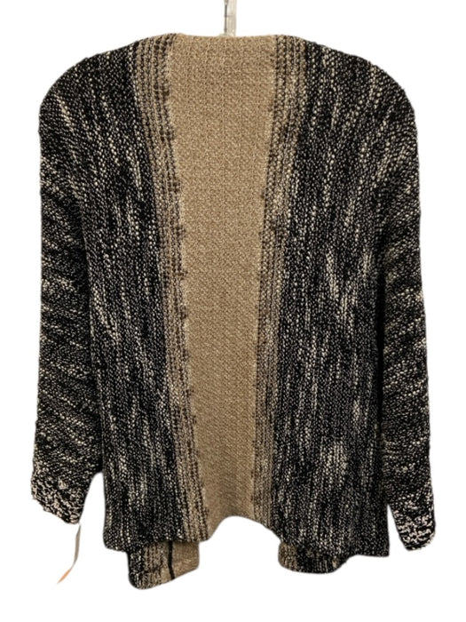 St. John Couture Size 4/6 Beige, Black & White Wool Blend Knit Tweed Dress Set Beige, Black & White / 4/6
