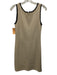 St. John Collection Size 4/2 Cream Beige & Black No Fabric Tag Knit Dress Set Cream Beige & Black / 4/2