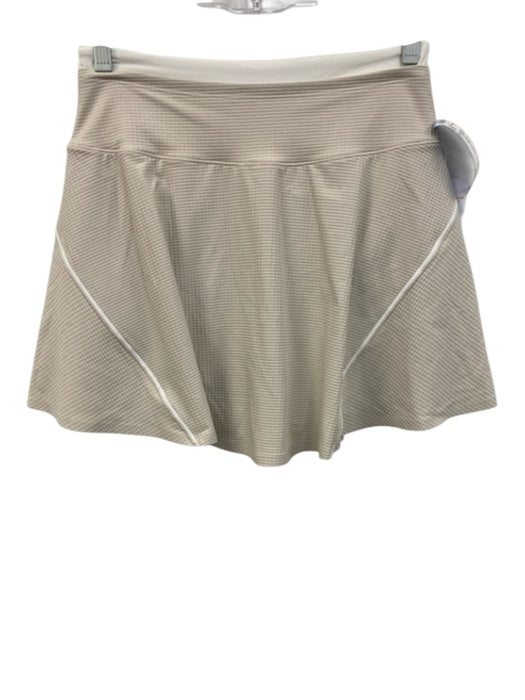 Rhone Size S Beige Polymide & Elastane Textured Skirt Beige / S
