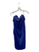 Bardot Size M Purple Polyester Blend Strapless Corset Slit Midi Gown Purple / M